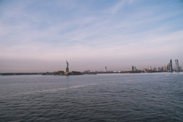 Naklejka premium statue of liberty
