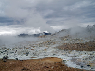 Hochtemperaturgebiet Namaskard, Island
