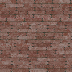 Tile pattern interior- 3D illustration