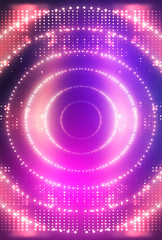 Ultraviolet abstract light. Light element, light line. Violet and pink gradient. Modern background, neon light. Empty stage, spotlights, neon. Abstract futuristic neon background.