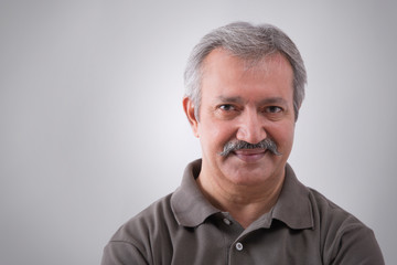 Portrait of a senior man.