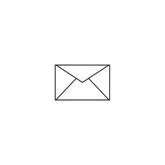  Envelopes Flat design. vector