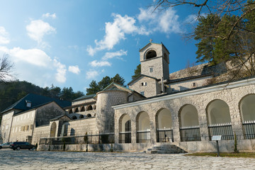 Orthodox monastery in the city of Cetinje