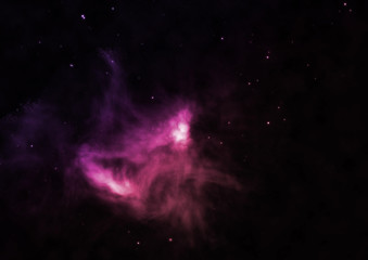 Small part of an infinite star field.