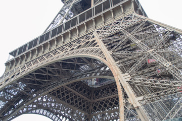 Eiffel Tower, metal construction.