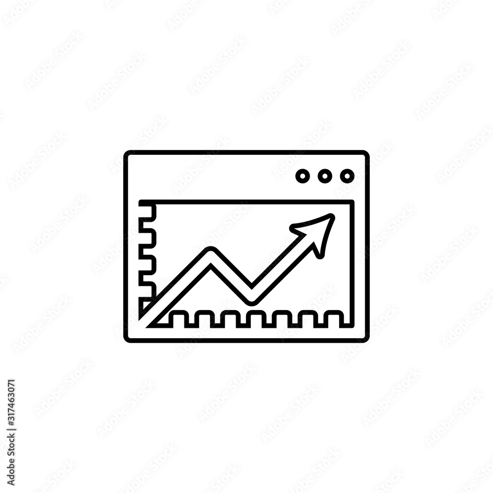 Poster e-commerce solution icon. element of seo and development icon with name for mobile concept and web a