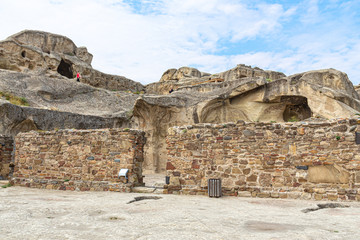 Archaeological site - the ancient cave city of Uplistsikhe