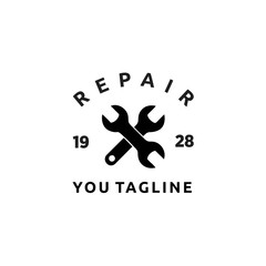 Repair Logo  Vintage