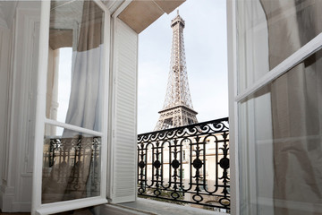 Vue sur la tour Eiffel