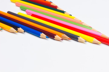 colored pencils, color gamut
