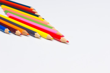 colored pencils, color gamut