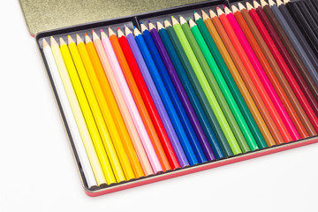 colored pencils, color gamut