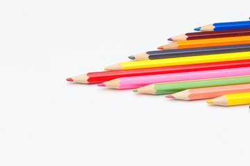 colored pencils, color gamut