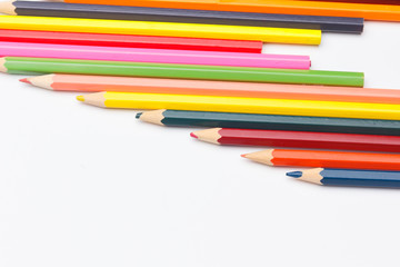 colored pencils, color gamut