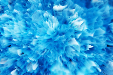 Abstract blue cold blurred background. Winter abstract background.