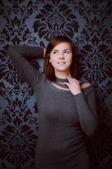Frau Portrait Augen Closeup