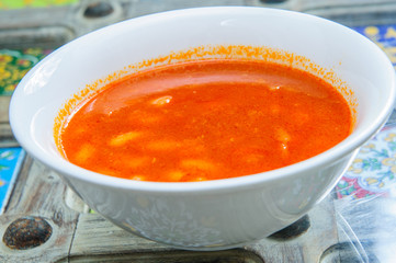 Middle eastern side dishes - Traditional food at the Middle East