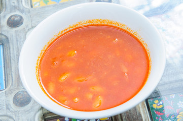 Middle eastern side dishes - Traditional food at the Middle East