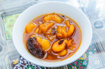 Middle eastern side dishes - Traditional food at the Middle East