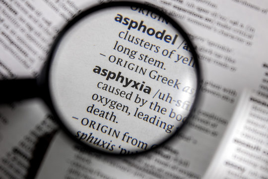 The Word Or Phrase Asphyxia In A Dictionary.