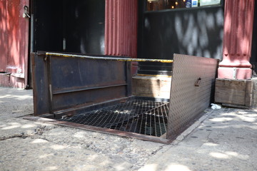 new york sidewalk cellar doors vent. Basement door. Sidewalk Cellar Doors Hatches & Basement Access...