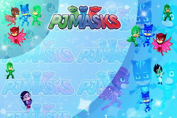 Fototapeta premium PJ mask