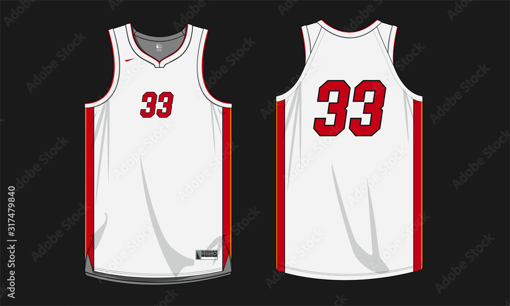 Wall mural basketball jersey uniform player sports team apparel