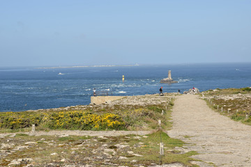 Chemin menant au bout du bout du Finistère à la Pointe du Raz