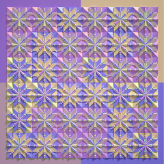 Beautiful, cheerful pattern background. 3d illustration, 3d rendering.