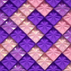Fototapeta premium Beautiful, cheerful pattern background. 3d illustration, 3d rendering.