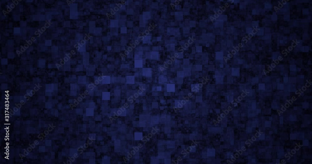 Poster abstract blue digital matrix intro. seamless loop 4k animation for network, digital event.