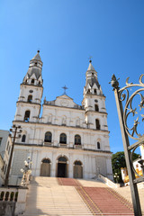 Fototapeta na wymiar Nossa Senhora das Dores Church in the historic downtown of Porto Alegre, Rio Grande do Sul, Brazil