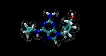 Abacavir HIV antiviral HAART drug, reverse transcriptase inhibitor (NRTI)