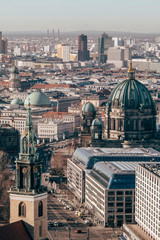 Berlin Hauptstadt von oben Weitsicht © Katja Xenikis