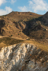 Vulkankrater Stefanos im Lakki-Tal von der Insel Nisyros Griechenland