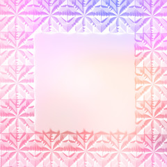 Beautiful, cheerful pattern background. 3d illustration, 3d rendering.