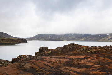 Fototapeta na wymiar Beautiful view of the landscape in Iceland