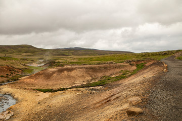 Beautiful view of the landscape in Iceland