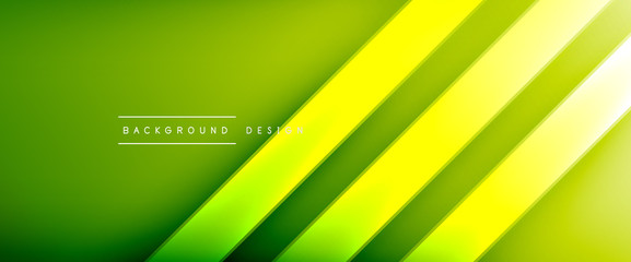 Dynamic trendy fluid color gradient abstract background with flowing wave lines. Vector Illustration