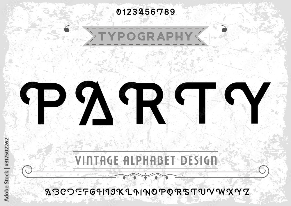 Fototapete font. abc alphabet typeface. font digital modern alphabet and number fonts. typography alphabet crea