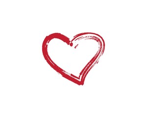 Love Logo Vector icon illustration design