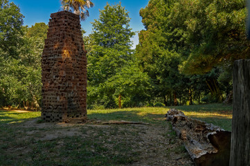 Parque da Lavandeira or Quinta da Condessa, located in Oliveira do Douro, V. N. de Gaia, Portugal....