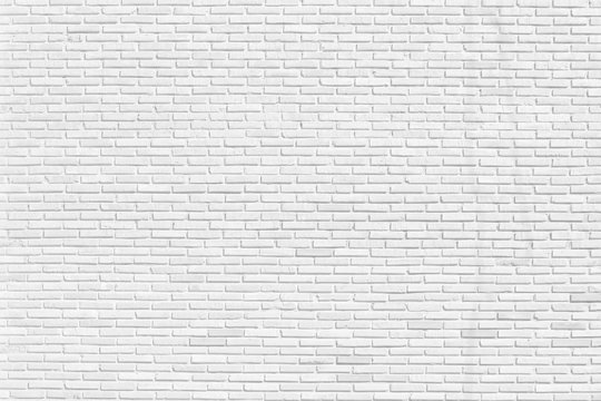 Clean white brick wall Texture Design. Empty white brick Background for Presentations and Web Design. A Lot of Space for Text Composition art image, website, magazine or graphic for design
