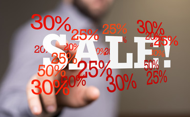 shopping online digital concept in hand