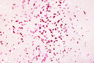 Naklejka premium Colorful confetti on a background.