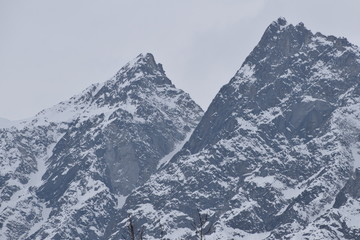 Fototapeta na wymiar Solang Valley, Himachal Pradesh India