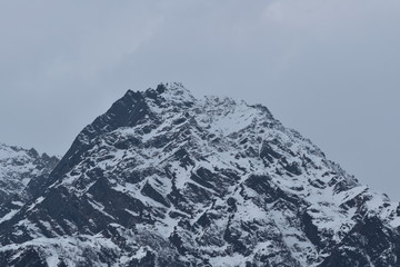 Fototapeta na wymiar Solang Valley, Himachal Pradesh, India
