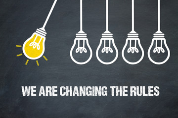 We are changing the rules