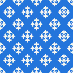 seamless pattern, ornament art background design for fabric scarf and decor