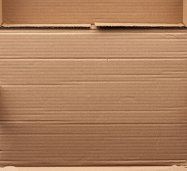 texture of brown cardboard used to make boxes